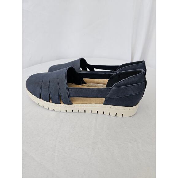 Easy Street Women's Bugsy Comfort Slip-on Flats Shoes Navy Size 9M NWT - Picture 6 of 8